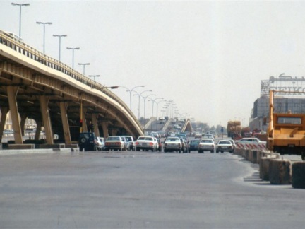 King Fahd Road before development (1406H)