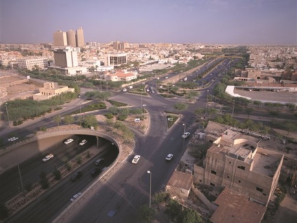 King Fahd Road Intersection with King Saud Street