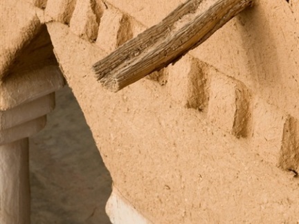Architectural pattern at Historical Addir'iyah