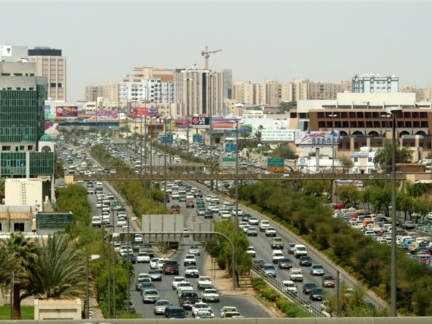 Architectural Development at the sides of King Fahd Road