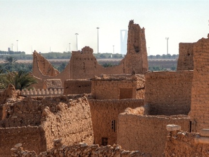 ‎‎‎Traditional architecture at al-Turaif District, Historical Addir'iyah