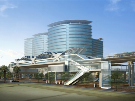 Metro line along Eastern Ring Road