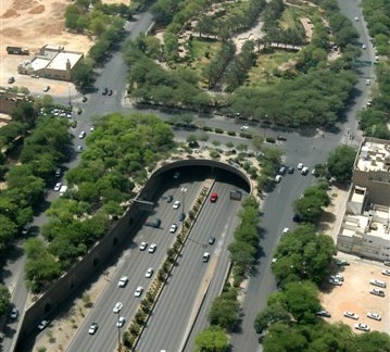 King Fahd Road after development