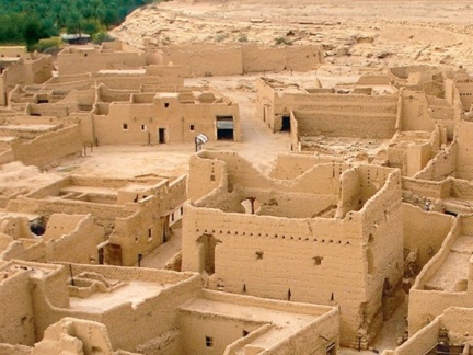 A side of al-Turaif District traditional architecture