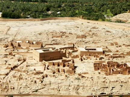 ‎Aerial view of al-Turaif  District‎