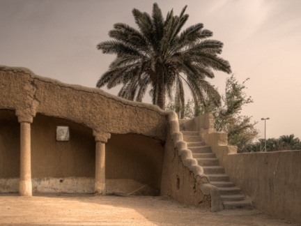 ‎The Lobby, a prominent component of traditional architecture at al-Turaif District