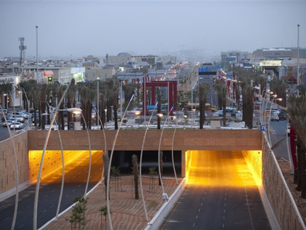 ‎The Tunnel at the intersection of King Abdullah Road with King Abdulaziz Road ‎
