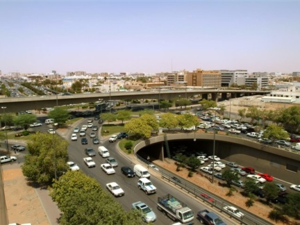 King Fahd Road Intersection with Al-Washm Street